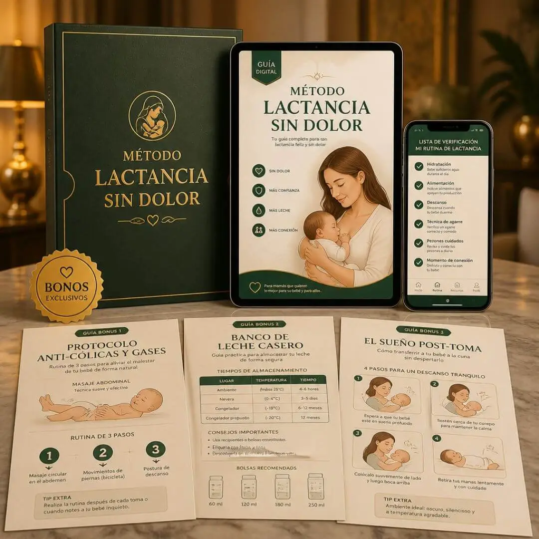 Método Lactancia Sin Dolor Suite Mockup
